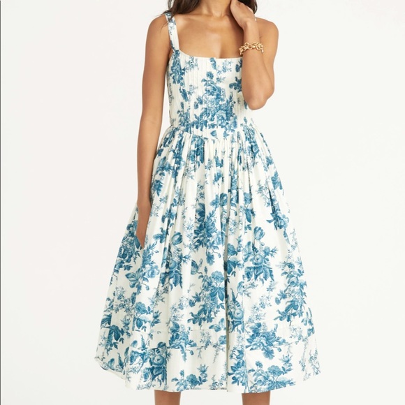 LoveShackFancy Dresses & Skirts - LoveShackFancy Majory Midi Dress